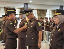 Kejaksaan Tinggi Bengkulu Gelar Pelantikan dan Pengambilan Sumpah Jabatan Pejabat Eselon II dan III