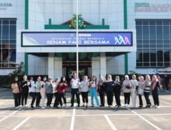 Jaga Semangat dan Kekompakan, Kejati Bengkulu Gelar Senam Jumat Pagi Bersama