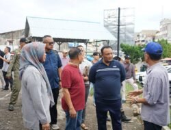 Bakal Relokasi PKL, Wawali Ronni Tobing Sidak Pasar Minggu dan PTM