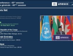 Indonesia Tegaskan Peran Global pada Sidang Umum UNESCO ke-43