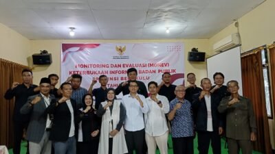 Gelar Uji Publik KI Bengkulu Monev KIP 2025, Puluhan Badan Publik Paparkan Komitmen Transparansi