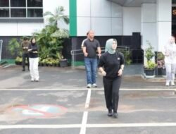 Kejati Bengkulu Senam Jumat Pagi Penuh Semangat