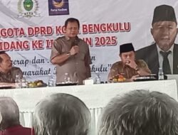 Reses Riuslan, Serap Aspirasi Warga Kota Bengkulu