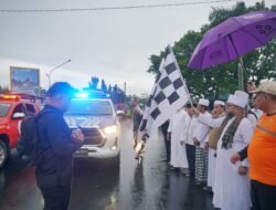 Gubernur Helmi Hasan Lepas Bantuan Logistik Bengkulu untuk Sumbar, Sumut, dan Aceh