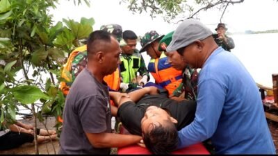 Korem 041/Gamas Laksanakan Latihan Simulasi Penanggulangan Bencana Alam