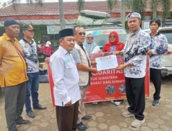 PGRI Bengkulu Tengah Serahkan Donasi Rp 42 Juta ke BAZNAS untuk Korban Banjir Sumatera
