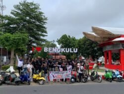 Bantu Korban Bencana Sumatera, Komunitas Vespa Team Ayok Galang Dana