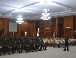 Jam Komandan, Danrem 041/Gamas Ingatkan Prajurit Untuk Terus Disiplin