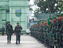 Danrem 041/Gamas Pimpin Upacara Peringatan Hari Juang Infanteri Ke-77 Tahun 2025