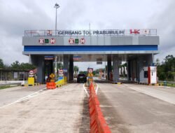 Kendaraan Melintasi Tol Bengkulu – Taba Penanjung Meningkat 10,64% Dari Trafik Normal