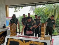 Danrem 041/Gamas Ziarah ke Makam Pahlawan Radin Inten II, Teladani Semangat Juang Pahlawan