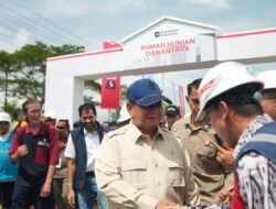 Presiden Prabowo Tinjau Kesiapan Huntara Aceh Tamiang HK Berkonstribusi
