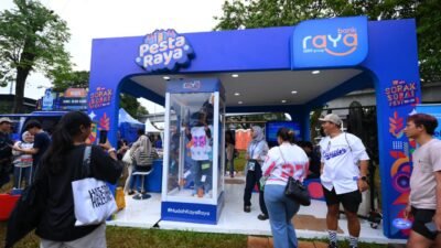 Sorak Sorai Festival Semarakkan Nataru 2025–2026 di TMII, Bank Raya dan Visa Perkenalkan Kartu Digital Debit Visa