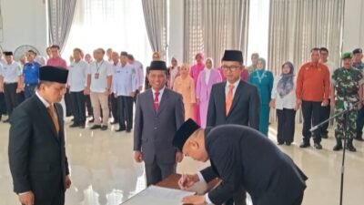 Tomi Marisi Resmi Di Lantik Bupati Benteng Jadi Sekda Definitif