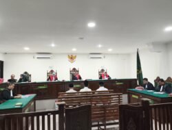 Sidang Perdana Dugaan Korupsi Suap THL Perumda Tirta Hidayah