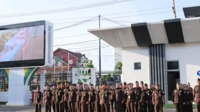 Kejaksaan Tinggi Bengkuku Laksanakan Apel Pagi