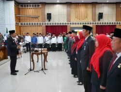 14 Pejabat Eselon II Pemprov Bengkulu Dilantik, Wagub Mian Ajak Kadis dan Karo Baru Gaspol Bantu Rakyat