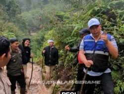Walikota Pagar Alam Tinjau Jalan Akses Pertanian Talang Banan–Agung Lawangan, Tempuh Dua Jam Jalan Kaki