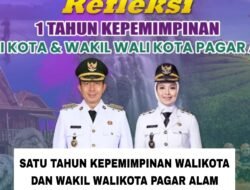 Setahun Memimpin Pagaralam Ludi Oliansyah–Bertha Perkuat Pembangunan dan Pelayanan Kota