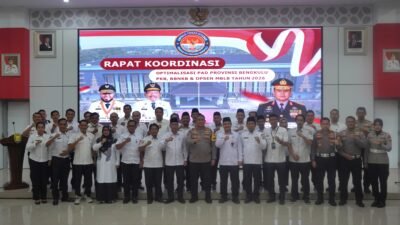 Pemprov Bengkulu dan Polda Tingkatkan Koordinasi Optimalisasi PAD