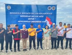 Indonesia ASRI di Pantai Panjang, Kolaborasi Pemprov Bengkulu, Polda, dan Masyarakat untuk Lingkungan Wisata Bersih