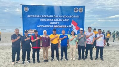 Indonesia ASRI di Pantai Panjang, Kolaborasi Pemprov Bengkulu, Polda, dan Masyarakat untuk Lingkungan Wisata Bersih