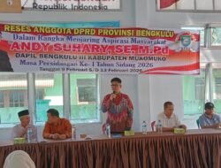 Saat Reses Andy Suhary Warga Desa Pasar Sebelah, Keluhkan Ancaman Buaya