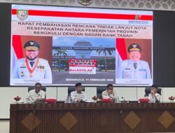 Pemprov Bengkulu Siapkan 20 Lokasi Eks HGU untuk Dikelola Bank Tanah