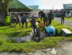 Kodim 0428/Mukomuko Melaksanakan Karya Bhakti, Gerakan Lingkungan Hidup Bebas Sampah (Zero Waste)
