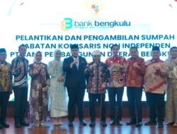 Gubernur Bengkulu Resmikan Andaru Pranata di Jajaran Komisaris Bank Bengkulu
