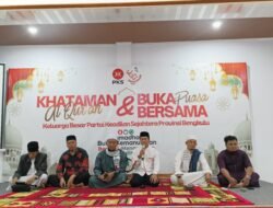 Laksanakan Ibadah Puasa, PKS Bengkulu Gelar Bukber Hingga Salurkan Bantuan Sembako