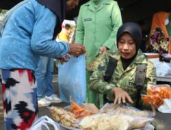Sambut Hari Raya Idul Fitri 1447 H, Korem 041/Gamas Gelar Bazar Ramadhan TNI Serentak