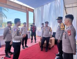 Kapolres Mukomuko Lakukan Pengecekan Pos Pengamanan dan Pos Pelayanan Operasi Ketupat 2026