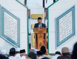 Salat Idulfitri di Masjid Baitul Izzah Berlangsung Khidmat, Pemprov Bengkulu Dorong Semangat “Bantu Rakyat”