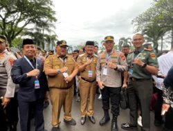 Hadiri Rakornas Bupati Serta Wabup BS,Siap Mengimplementasikan Program Presiden Sampai ke Daerah