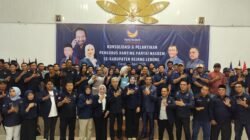 NasDem Panaskan Mesin dari Desa, 156 Pengurus Ranting Dilantik