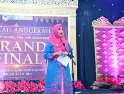 Meriah dan Penuh Pesona! Wawako Pagar Alam Resmi Buka Grand Final Bujang Gadis Kampus 2026