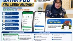 Bayar PBB Kini Semakin Mudah, Warga Kota Bengkulu Bisa Lewat Mobile Banking