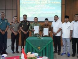 Pemprov Bengkulu dan TNI Perkuat Ketahanan Ekonomi Melalui Program Gotong Royong dan Karya Bhakti