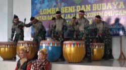 Lestarikan Budaya Bangsa, Korem 041/Gamas Gelar  Perlombaan Seni dan Budaya