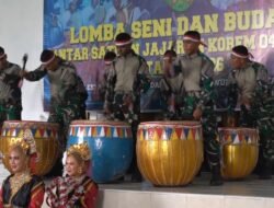 Lestarikan Budaya Bangsa, Korem 041/Gamas Gelar  Perlombaan Seni dan Budaya