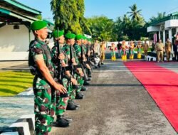PANGDAM XXI/RI CEK PERSONEL DAN PANGKALAN KIPAN C YONIF 144/JY