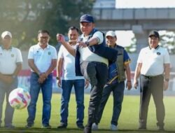 Gubernur Herman Deru Resmi Buka Turnamen Sepak Bola U-15 Piala Gubernur Sumsel 2026