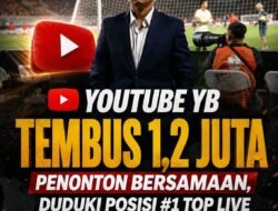 Reza Arap Pecahkan Rekor! Siaran Timnas Indonesia vs Kamboja Tembus 1,1 Juta Penonton Live di YouTube