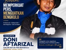 Doni Aftarizal Tegaskan Serius Maju sebagai Calon Ketua PWI Bengkulu 2026-2031