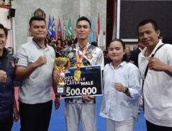Taekwondo Bengkulu Borong 15 Medali di Kejuaraan Internasional Lampung, Alfi Zaki Hanawi Raih Best Athlete