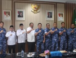 Audiensi Bersama Wakil Gubernur Bengkulu, Komandan Lanud SMH Sampaikan Progres Pembangunan Satrad TNI AU