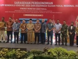 Pemprov Bengkulu dan Bank Indonesia Gelar Sarasehan Perekonomian, Perkuat Sinergi Moneter dan Fiskal