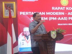 Sukseskan Penerapan PM-AAS, Wagub Mian Minta BWSS VII Pastikan Ketersediaan Irigasi untuk Pertanian Modern
