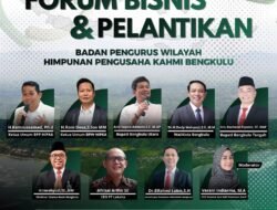 Dorong Pertumbuhan Ekonomi Daerah HIPKA Gelar Forum Bisnis dan Pelantikan Pengurus Baru